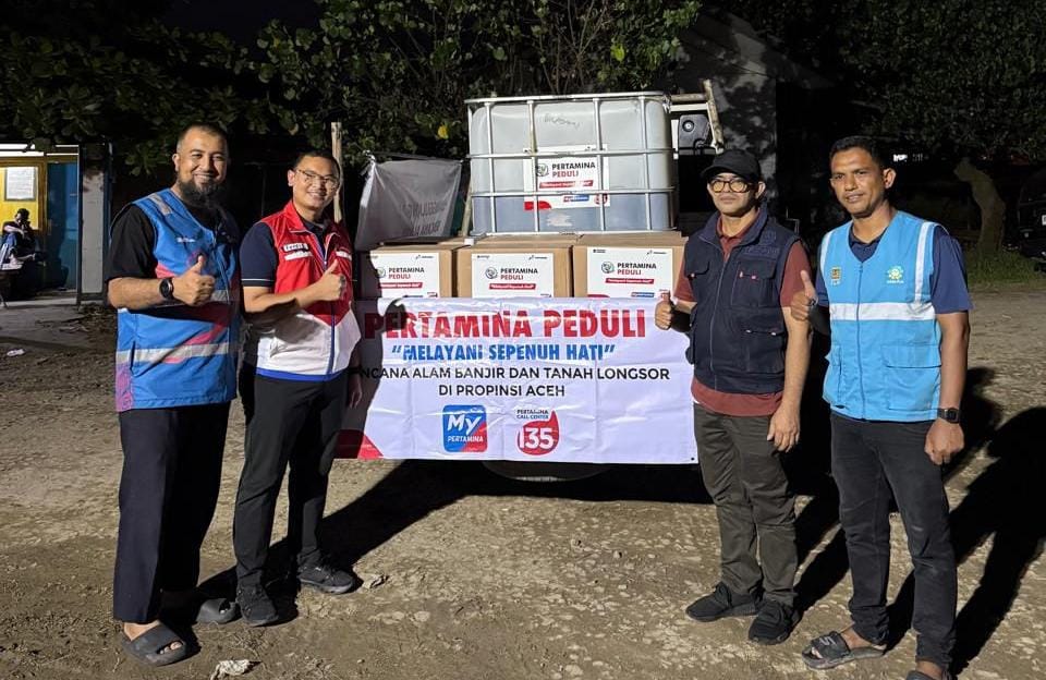 Pertamina Dorong Percepatan Pemulihan Kelistrikan di Aceh, Pasok BBM dan Pelumas untuk 1.000 Genset Bantuan Kementerian ESDM