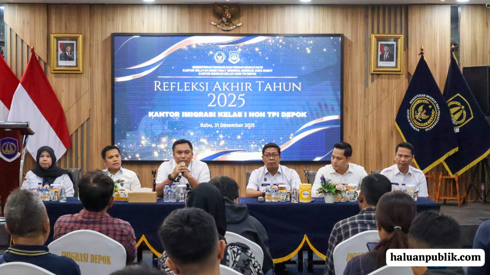 Refleksi Akhir Tahun 2025 Kantor Imigrasi Kelas I Non TPI Depok, Evaluasi Kinerja dan Tetapkan Target Strategis 2026