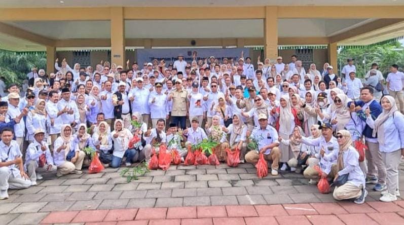Sambut Tahun Baru, Partai Gerindra Gelar Aksi Penghijauan Serentak di Jawa Barat