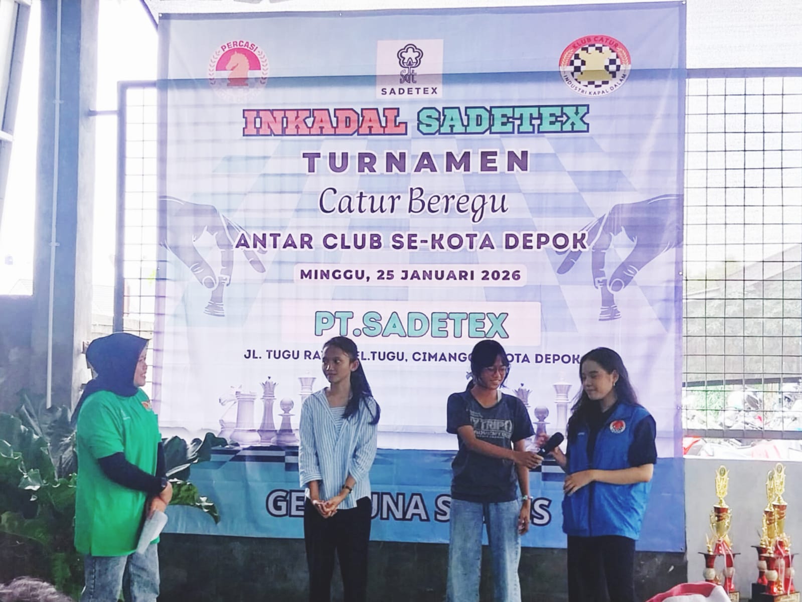 Inkadal Chess Club Gelar Turnamen Catur Beregu di Awal Tahun 2026