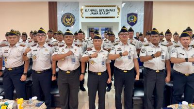 Karutan Kelas I Depok Hadiri Penandatanganan Komitmen Bersama dan Pakta Integritas Tahun 2026