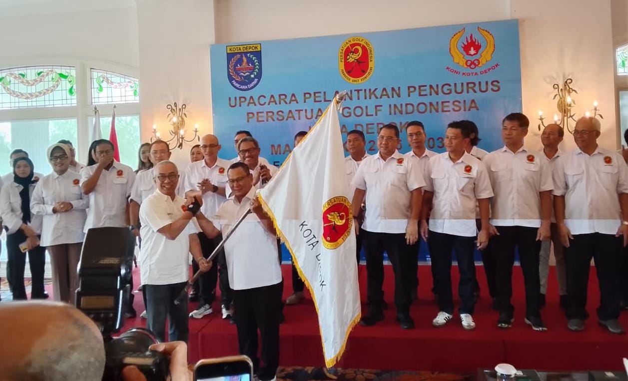 Hamzah Ok! Sah Ketua Persatuan Golf Indonesia Kota Depok, Bidik Emas Porprov 2026