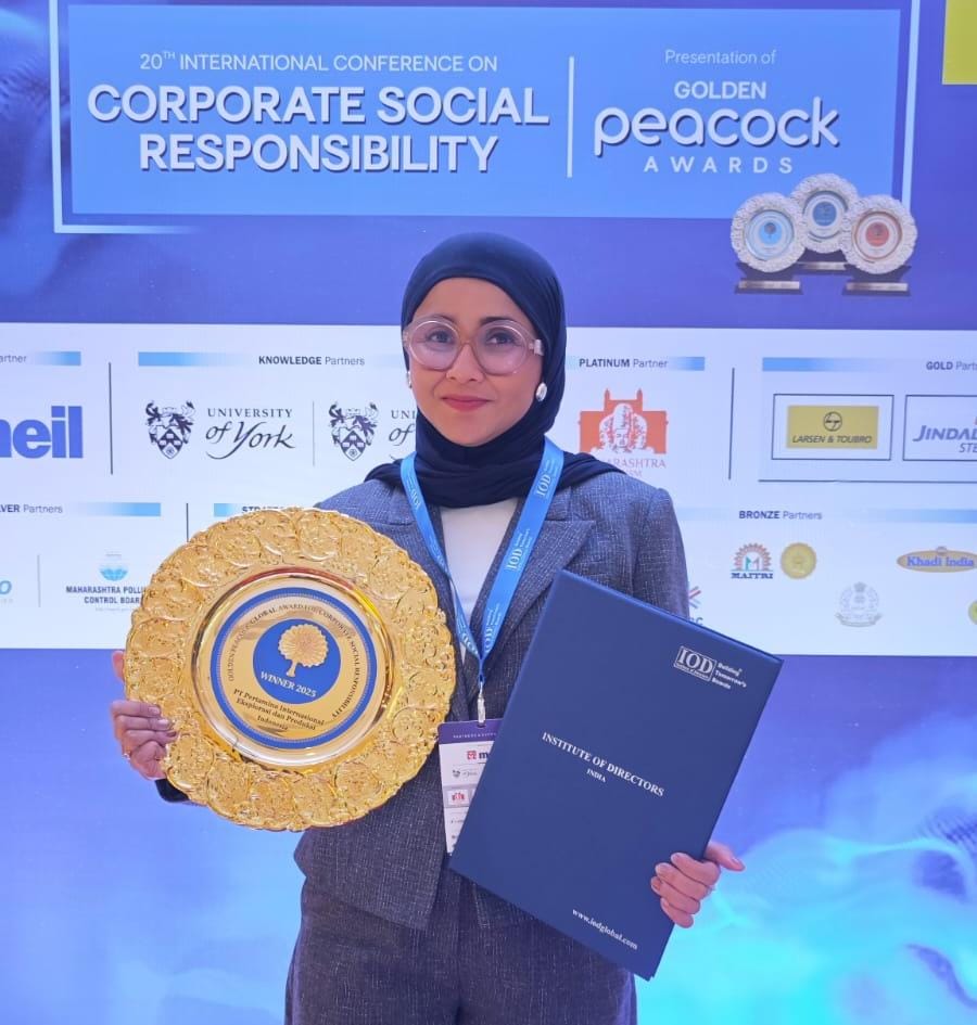 Inisiatif CSR PIEP Raih Pengakuan Global melalui Golden Peacock Global CSR Award 2025 Inisiatif CSR PIEP Raih Pengakuan Global melalui Golden Peacock Global CSR Award 2025