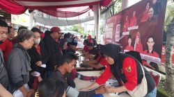 Ribka Tjiptaning Turun ke Depok, Berikan Layanan Kesehatan Kepada Ratusan Warga