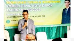 Soskom Sekretaris Komisi D DPRD Depok, Siswanto, Sampaikan Informasi Kebijakan dan Menyerap Aspirasi Warga