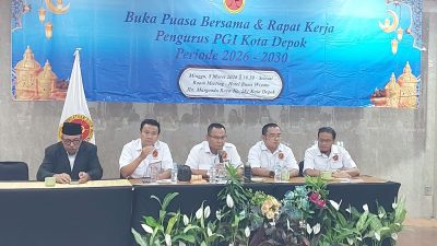 Rapat Kerja Pengurus, PGI Kota Depok Siapkan Bonus Khusus untuk Atlet yang Berprestasi