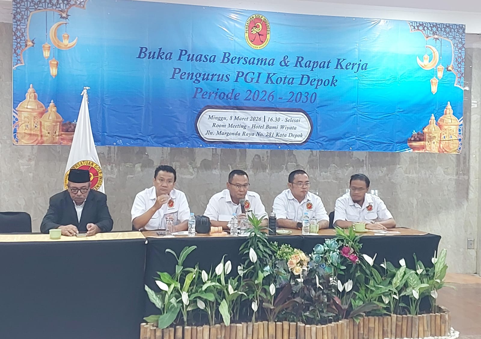 Rapat Kerja Pengurus, PGI Kota Depok Siapkan Bonus Khusus untuk Atlet yang Berprestasi