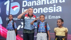 Tas Baru, Semangat Baru, Pertamina Turut Kembangkan Senyum Pelajar Indonesia di HUT ke-1 Danantara