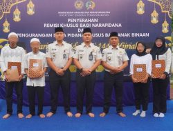 Ratusan Narapidana Rutan Kelas I Depok, Terima Remisi Khusus Hari Raya Idulfitri 1447 Hijriah