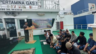 Pelaut Pertamina Patra Niaga Rayakan Idulfitri di Laut, Jaga Pasokan Energi Nasional Tetap Aman