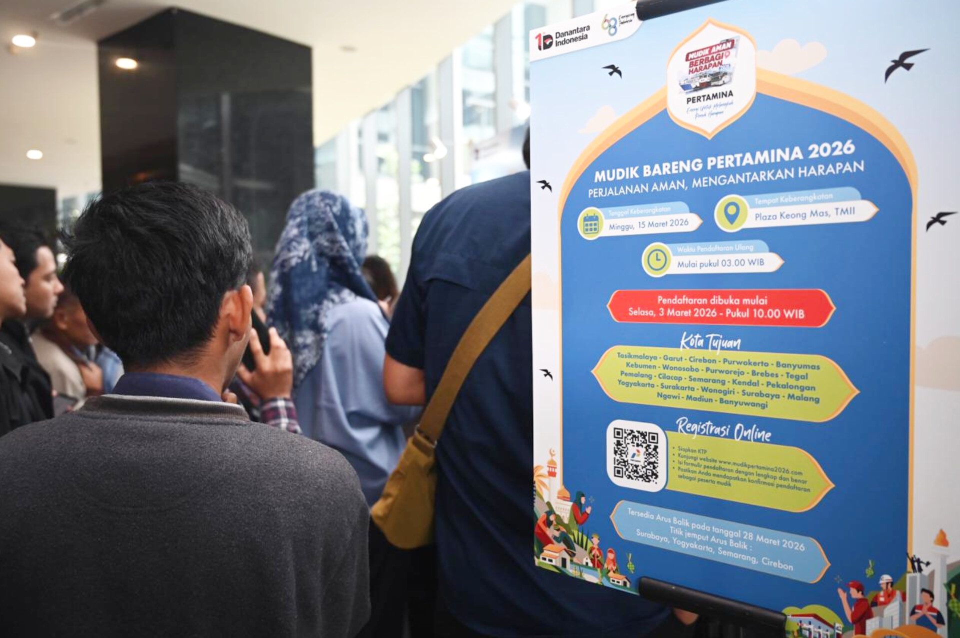 Masyarakat Antusias Mudik, Tiket Mudik Gratis Bareng Pertamina 2026 Habis
