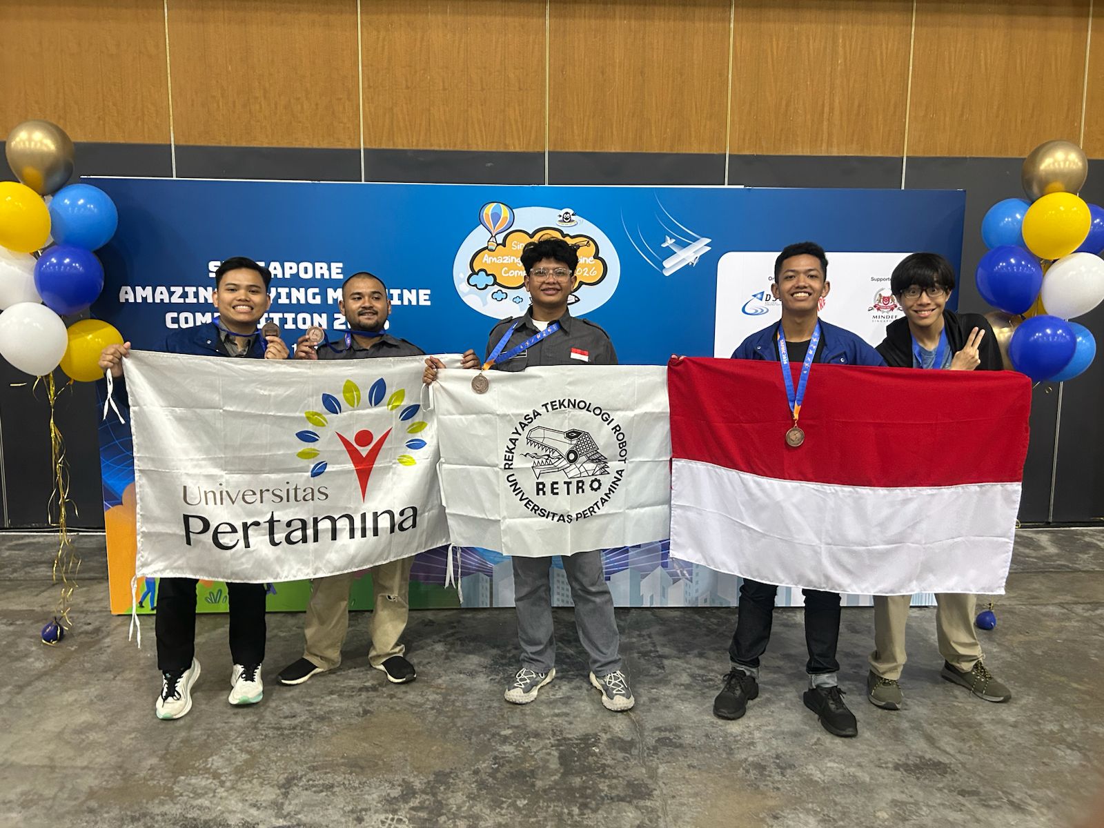 Mahasiswa UPER Kembangkan Drone Otonom Bernama SkyFast, Raih Penghargaan Bergengsi di Kompetisi Internasional SAFMC 2026 Singapura