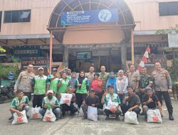 Jaga Depok On The Spot: Kapolres dan Dandim Turun Langsung di Pasar Agung, Serap Aspirasi Warga serta Salurkan Bantuan Sosial