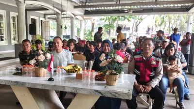 Koramil/03 Sukmajaya Gelar Nobar Piala Dunia 2026, Perkuat Kebersamaan Warga