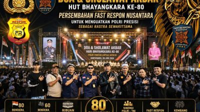 HUT Bhayangkara ke-80, PW FRN Persembahkan Doa dan Sholawat Akbar untuk Menguatkan Pengabdian Polri kepada Bangsa