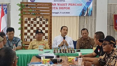 Wakil Wali kota Depok, Chandra Rahmansyah: Jadikan Catur Olahraga Anak-Anak Depok