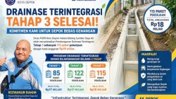 Bidang SDA Dinas PUPR Depok Genjot Penataan Drainase Terintegrasi Bidang SDA Dinas PUPR Depok Genjot Penataan Drainase Terintegrasi