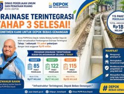 Bidang SDA Dinas PUPR Depok Genjot Penataan Drainase Terintegrasi