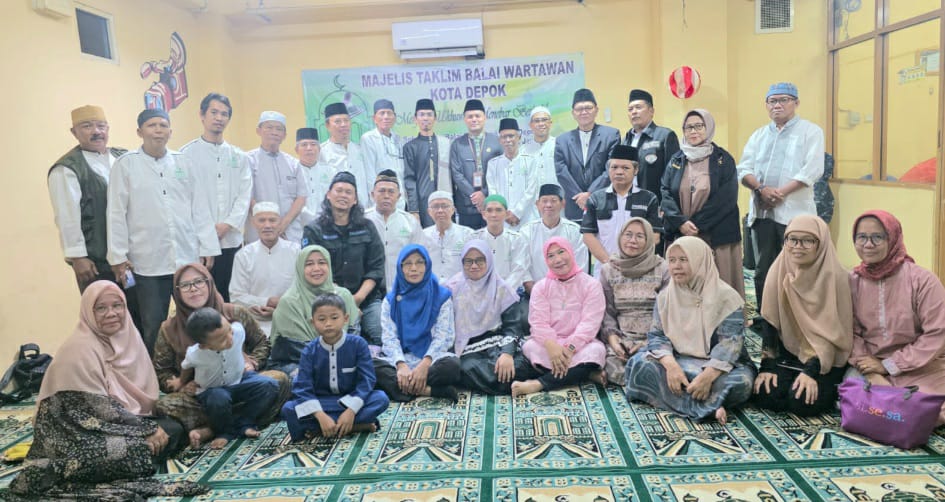 Majelis Taklim Balai Wartawan Kota Depok Soroti Peran Pers hingga Isu Keluarga dan Pendidikan