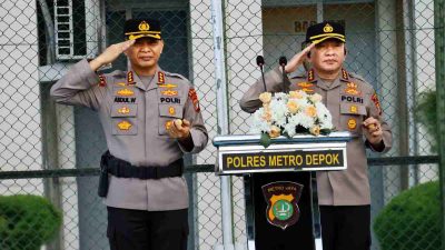 Kepemimpinan Polres Metro Depok Resmi Berganti, Kombes Pol Christian Rony Putra Jabat Kapolres Baru