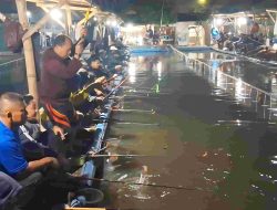 Team Bodre’x Taklukkan Ikan Bawal Kolam Mahkota Arhanud