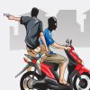 Mencekam! Curanmor Bawa Senjata Api Beraksi di Mekarjaya Depok
