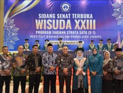 Wisuda XXIII INSIP: Cetak Lulusan Berintegritas, Siap Berkontribusi Nyata untuk Pemalang