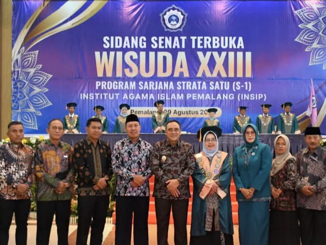 Wisuda XXIII INSIP: Cetak Lulusan Berintegritas, Siap Berkontribusi Nyata untuk Pemalang