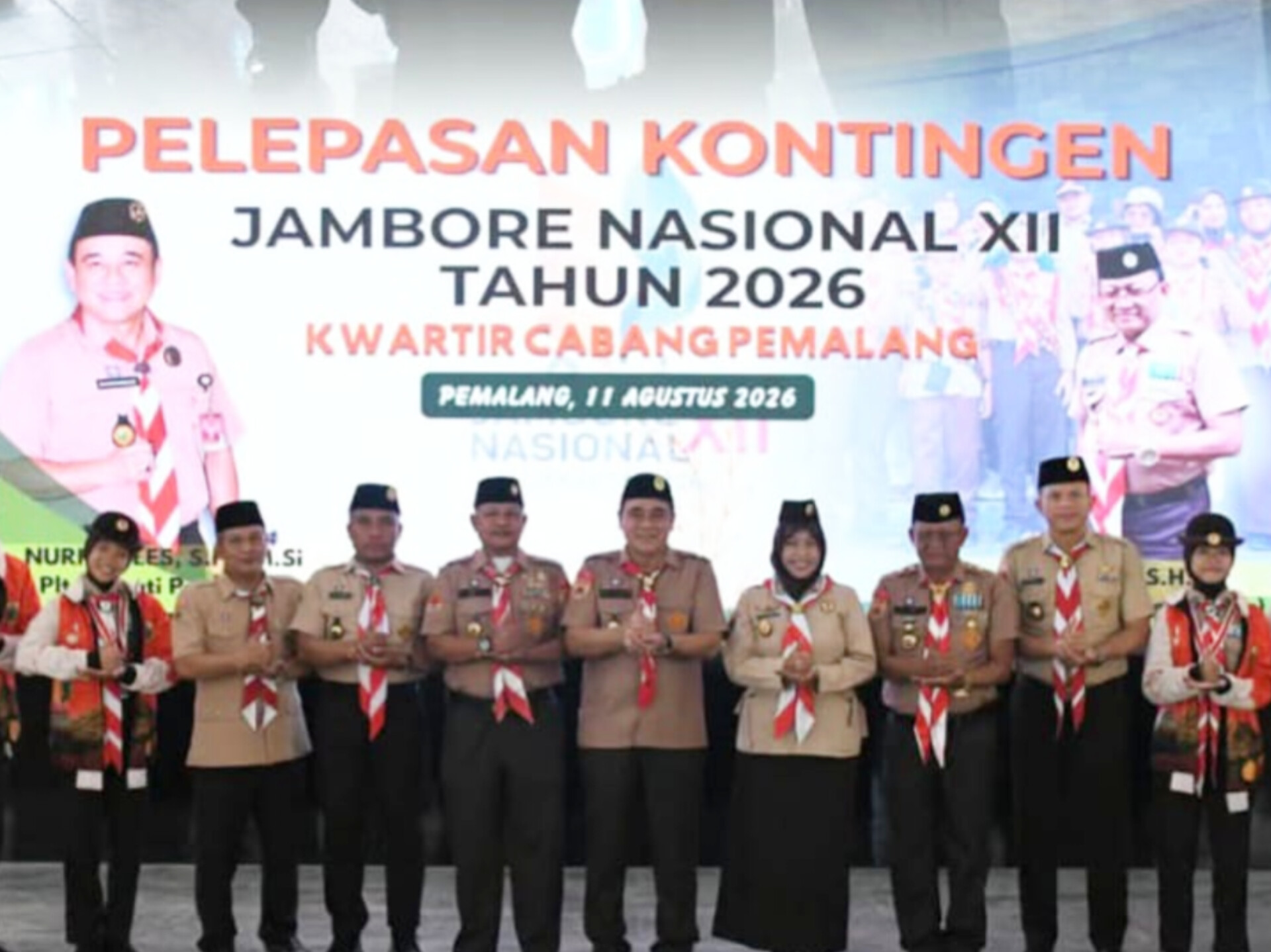 Kontingen Pramuka Pemalang Dilepas Menuju Jambore Nasional XII, Ajak Raih Wawasan Kebangsaan dan Prestasi