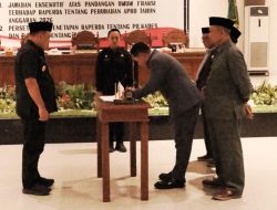 DPRD Pemalang Gelar Rapat Paripurna, Eksekutif Sampaikan Jawaban Atas Pandangan Fraksi
