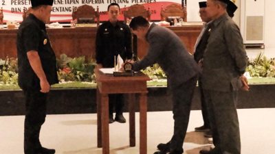 DPRD Pemalang Gelar Rapat Paripurna, Eksekutif Sampaikan Jawaban Atas Pandangan Fraksi