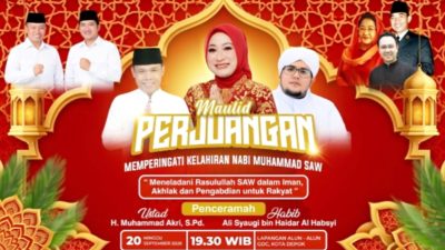 Catat Tanggalnya! Hj. Yuni Indriany Ajak Warga Depok Teladani Akhlak dan Perjuangan Rasulullah SAW Catat Tanggalnya! Hj. Yuni Indriany Ajak Warga Depok Teladani Akhlak dan Perjuangan Rasulullah SAW