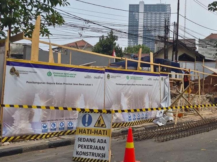 Inisiatif Dedi Mulyadi, Candi Bentar Jadi Identitas Baru Gerbang Perbatasan Jawa Barat dan Jakarta