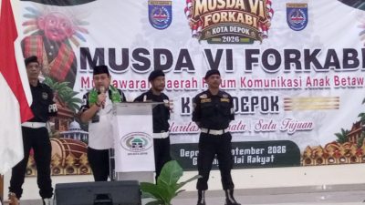 Musda VI FORKABI Depok: Abdul Goni Tekankan Perubahan Sikap Organisasi
