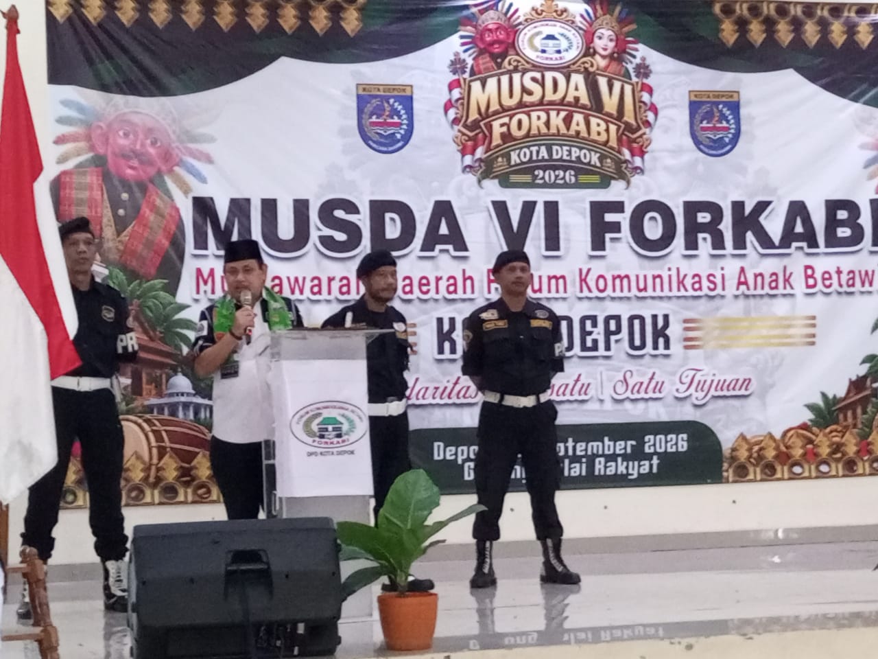 Musda VI FORKABI Depok: Abdul Goni Tekankan Perubahan Sikap Organisasi