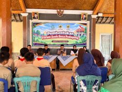 Bersinergi Wujudkan Perlindungan Anak, Forum Anak Desa Pedagung Diresmikan