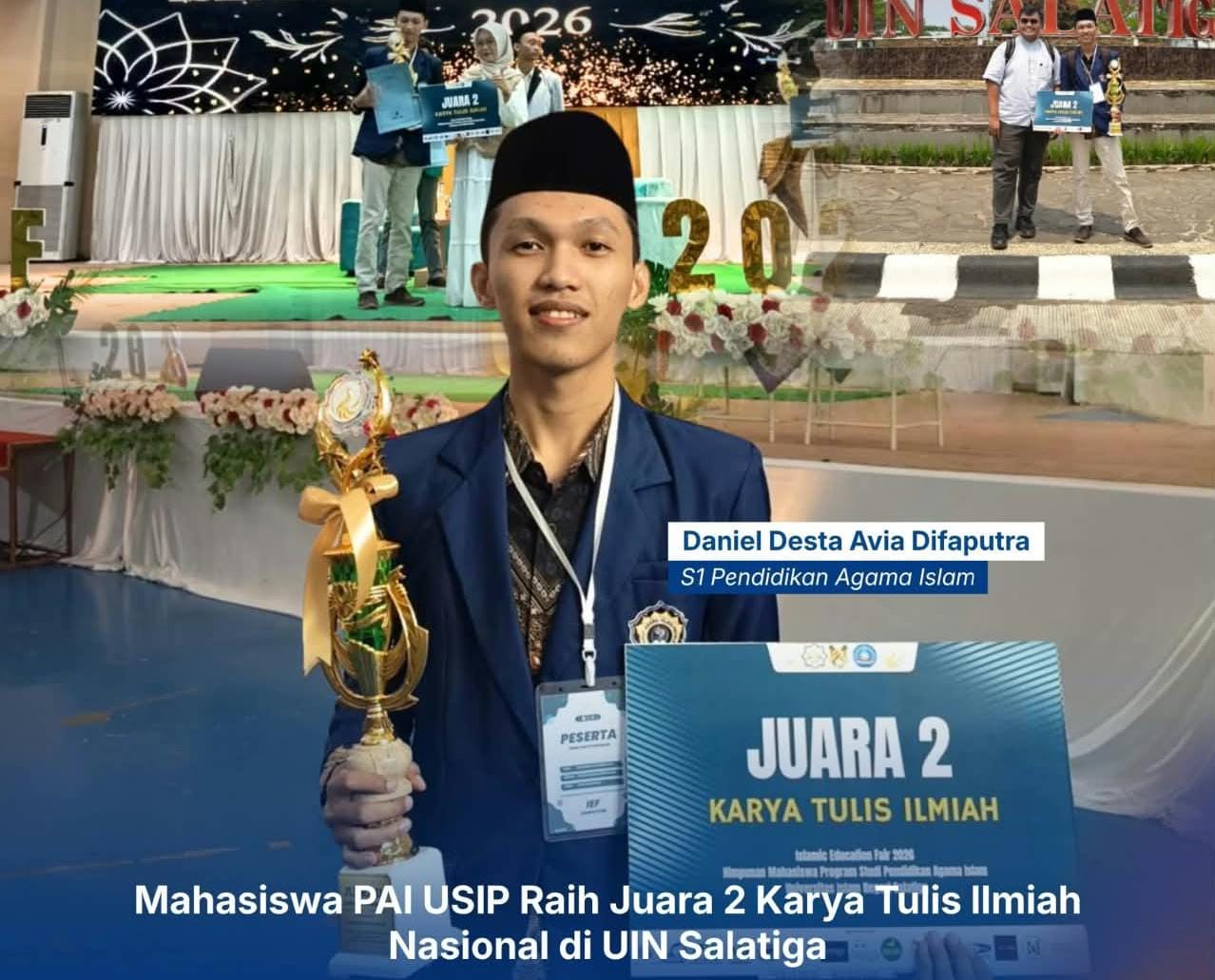 Daniel Desta, Mahasiswa PAI USIP, Sabet Juara 2 Nasional Lomba Karya Tulis di UIN Salatiga