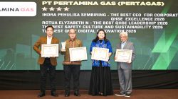 Pertagas Raih 4 Penghargaan IQSA 2026, Bukti Komitmen Keselamatan Berkelanjutan dan Inovasi Digital