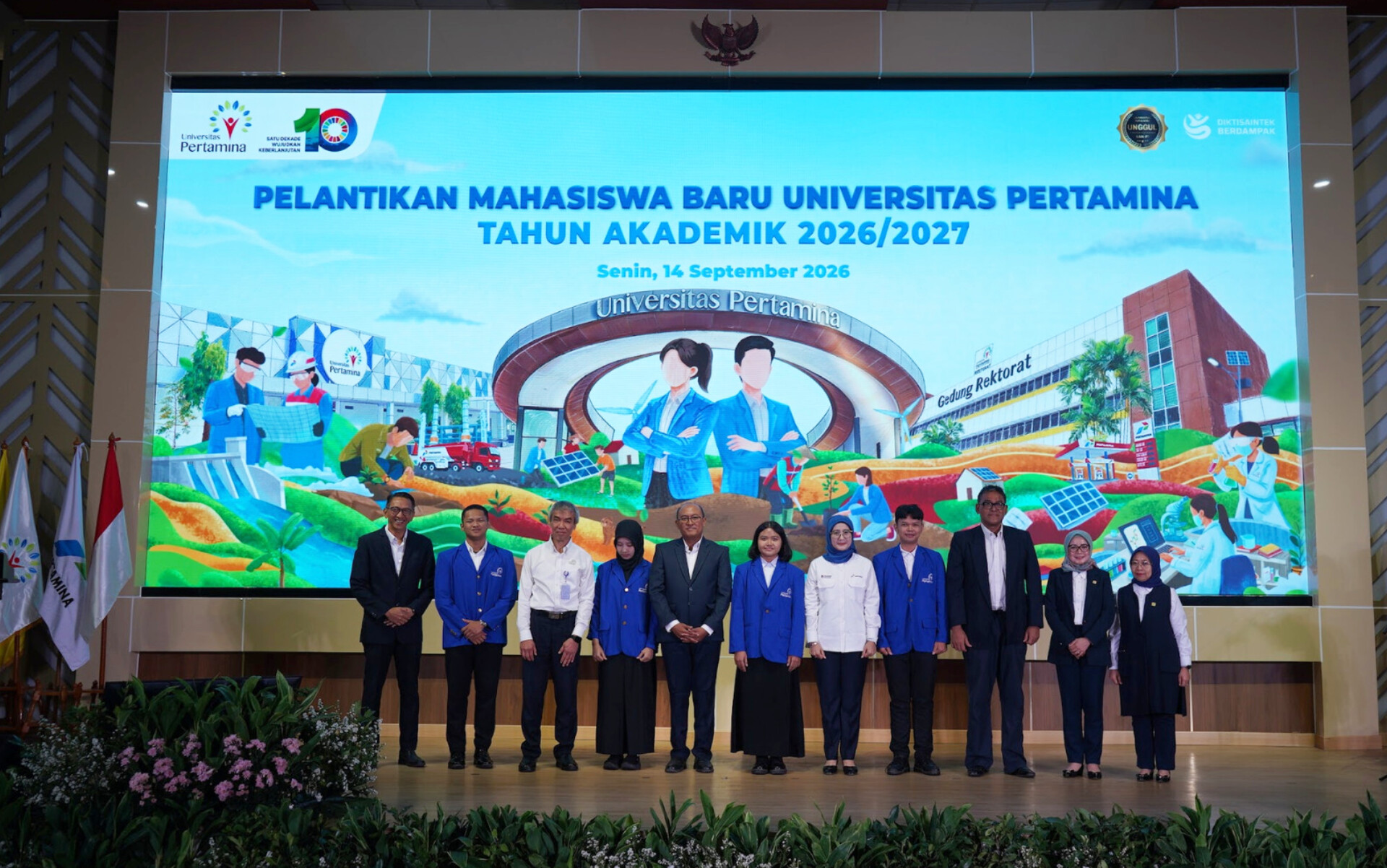 Lebih dari 1.700 Mahasiswa Baru Masuk UPER, Dibekali Kompetensi Hadapi Transisi Energi