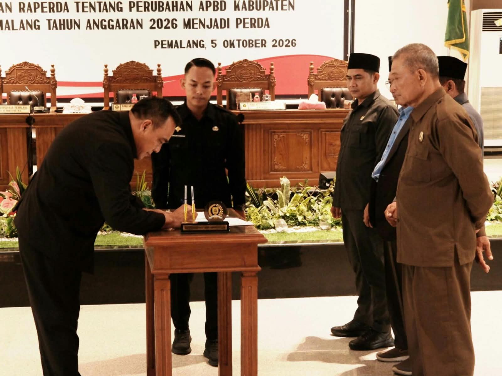 Perubahan APBD Pemalang 2026 Disahkan, Sinergi Eksekutif-Legislatif Jadi Kunci Realisasi Anggaran yang Akuntabel