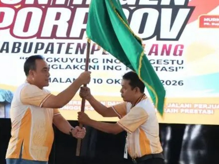 Target 8 Emas, Kontingen Pemalang Dilepas Menuju PORPROV XVII Jawa Tengah 2026