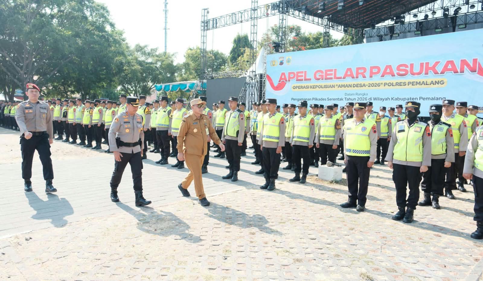 Sinergi Lintas Sektor Perkuat Kesiapan Pengamanan Pilkades Serentak 2026 di Pemalang
