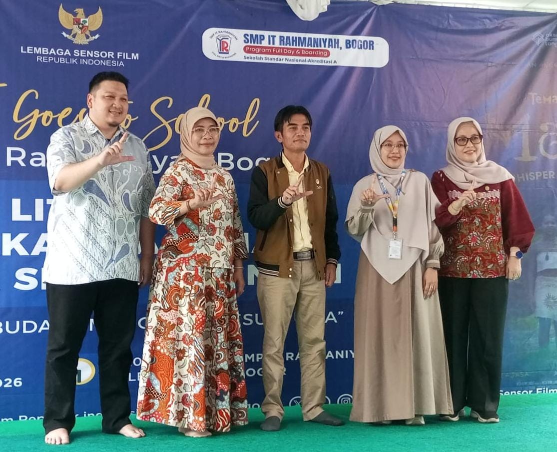 LSF Goes to School di SMP IT Rahmaniyah Bogor: Wujudkan Budaya Sensor Mandiri Sejak Dini