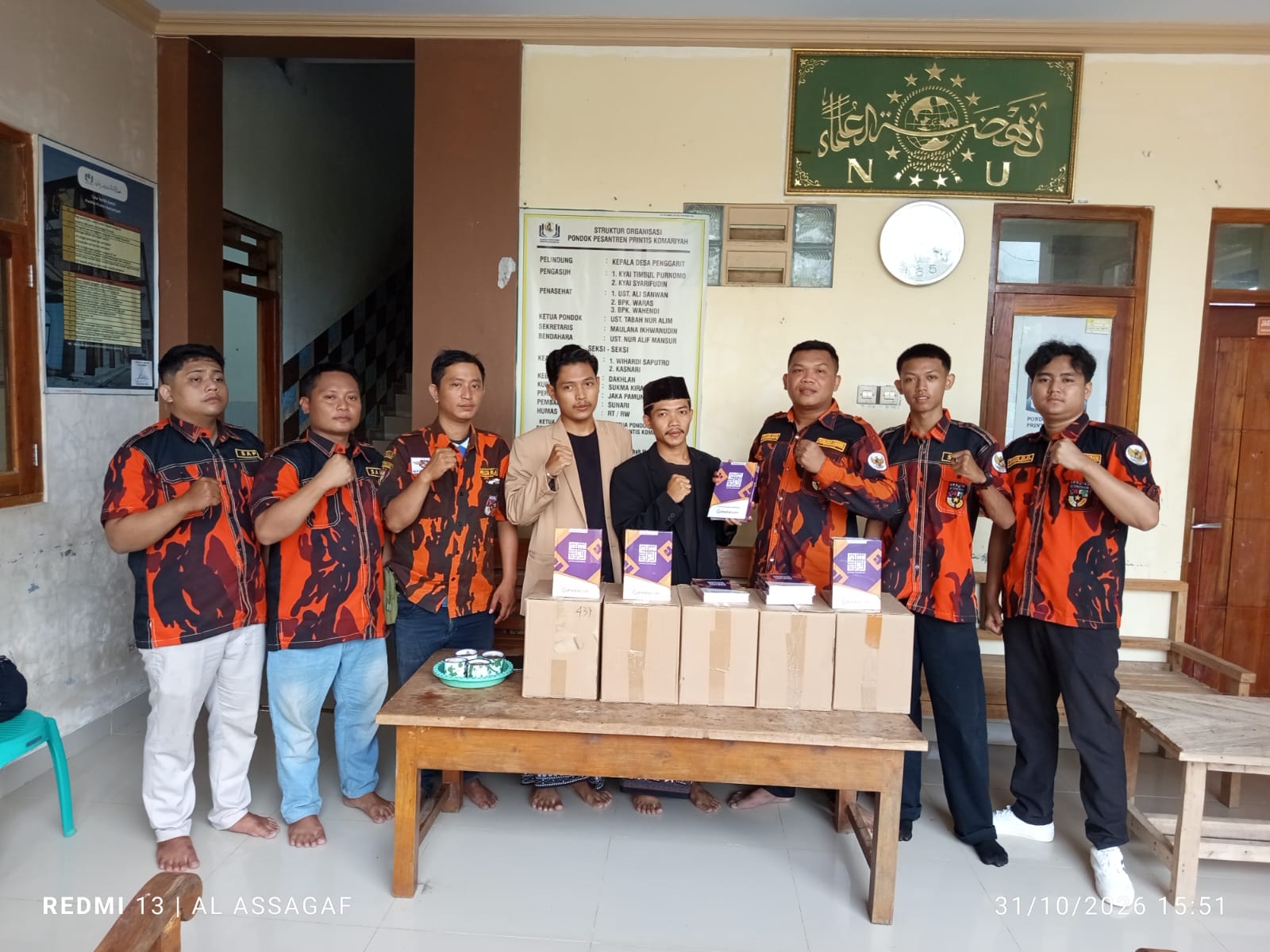 Bukan Sekadar Perayaan, HUT ke-38 SAPMA Pemalang Penuh Makna Lewat Bantuan untuk Pondok Pesantren