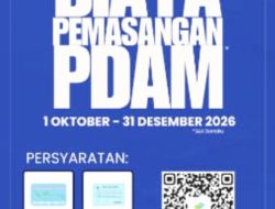 Optimalisasi Jaringan, Tirta Asasta Depok Gratiskan Penyambungan Baru Hingga Akhir Tahun