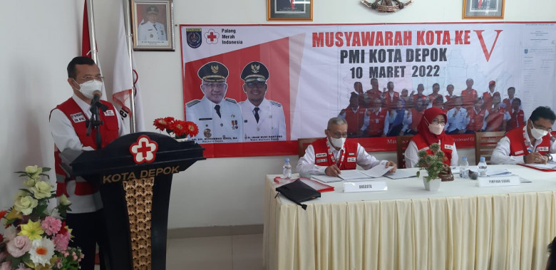 Program Pokok PMI Kota Depok Tahun 2022-2027 Fokus pada Tiga Poin