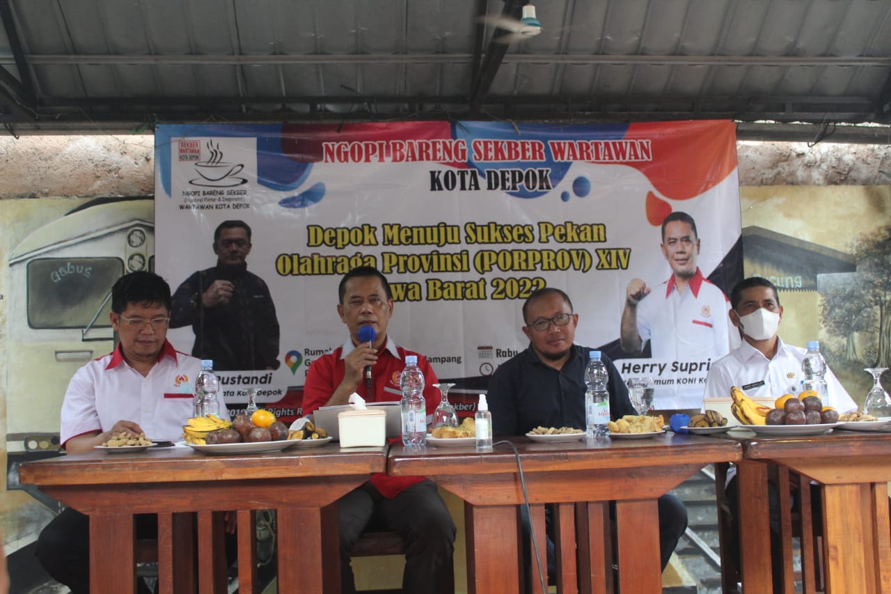 Usai Diterpa Badai Pandemi, Program “Ngopi Bareng” Sekber Wartawan Kota Depok Kembali Di Gelar