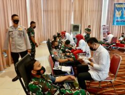 Puluhan Personel Brimob Sumsel Turut Berpartisipasi Dalam Giat Donor Darah Jelang HUT TNI AU Ke-76 Puluhan Personel Brimob Sumsel Turut Berpartisipasi Dalam Giat Donor Darah Jelang HUT TNI AU Ke-76