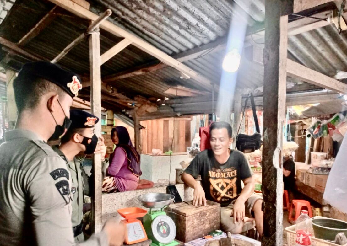 Brimob Sumsel Berikan Pesan Kamtibmas Untuk Jaga Kondusifitas Wilayah, Sekaligus Tingkatkan Kemitraan Dengan Masyarakat