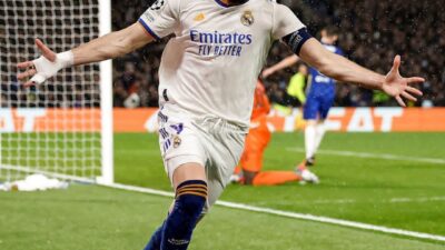 Benzema Cetak Hattrick, El Real Bungkam Chelsea 1-3 Di Stamford Bridge